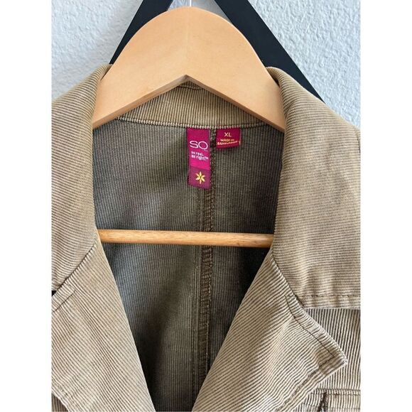 Cute Y2K So Real So Right Corduroy Blazer Jacket - Picture 2 of 4